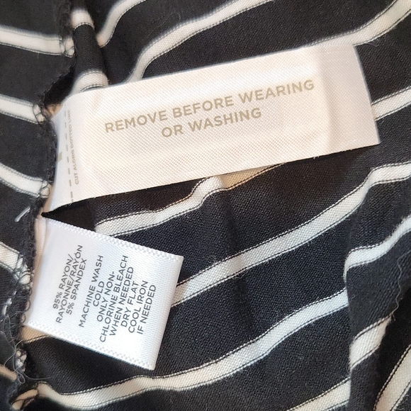 Loft Striped Midi Dress - Picture 3 of 3